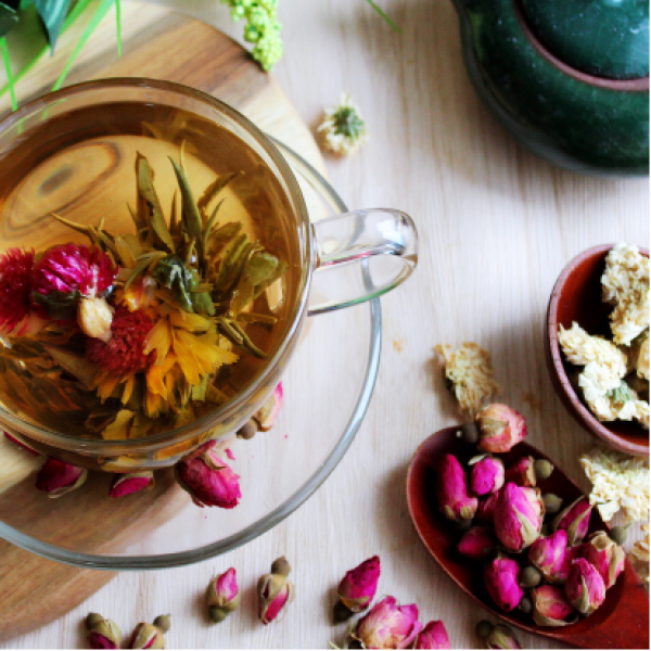 Herb & bloom bat tea