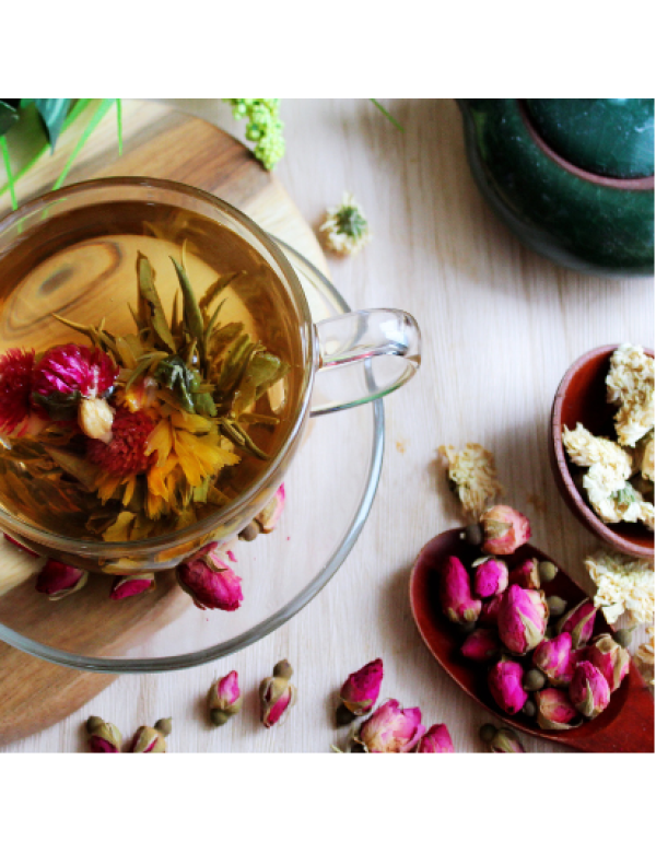 bath tea Herb & bloom