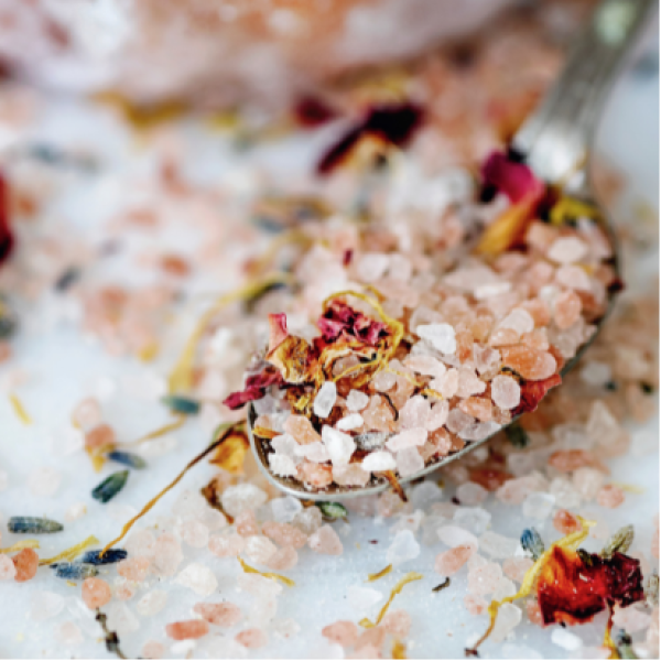  Rose Blossom bath tea