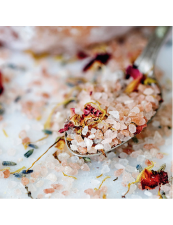 bath tea Rose Blossom